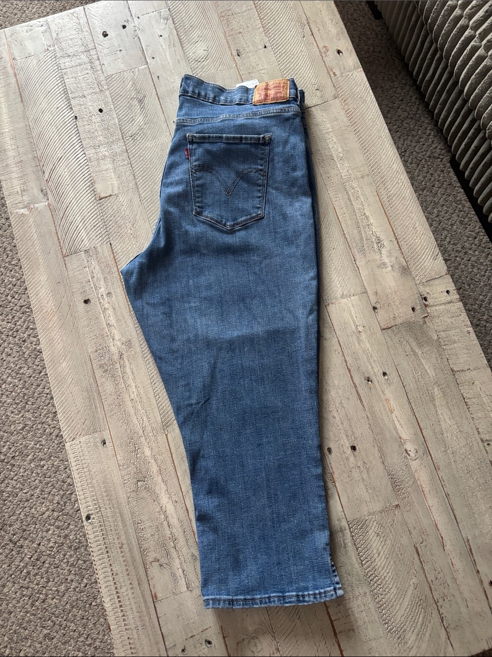 Levi's Blue Women's Capris
